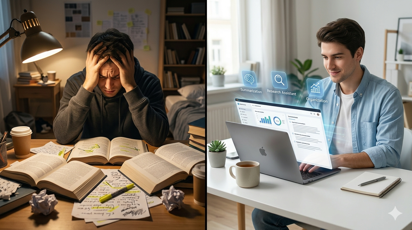 how AI tools help students study faster and save time