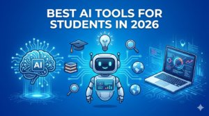 Best AI Tools for Students in 2026 featured image with artificial intelligence theme
