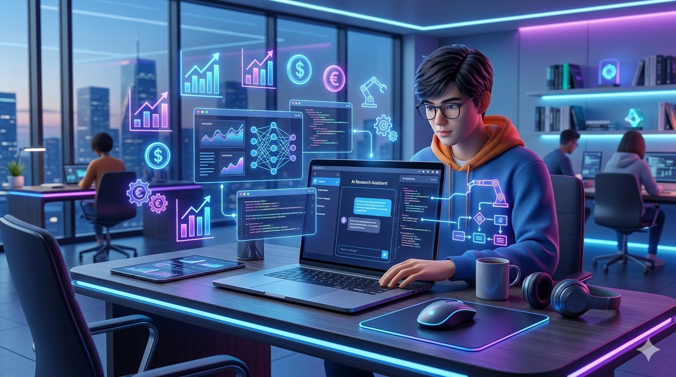 make money using AI tools for students