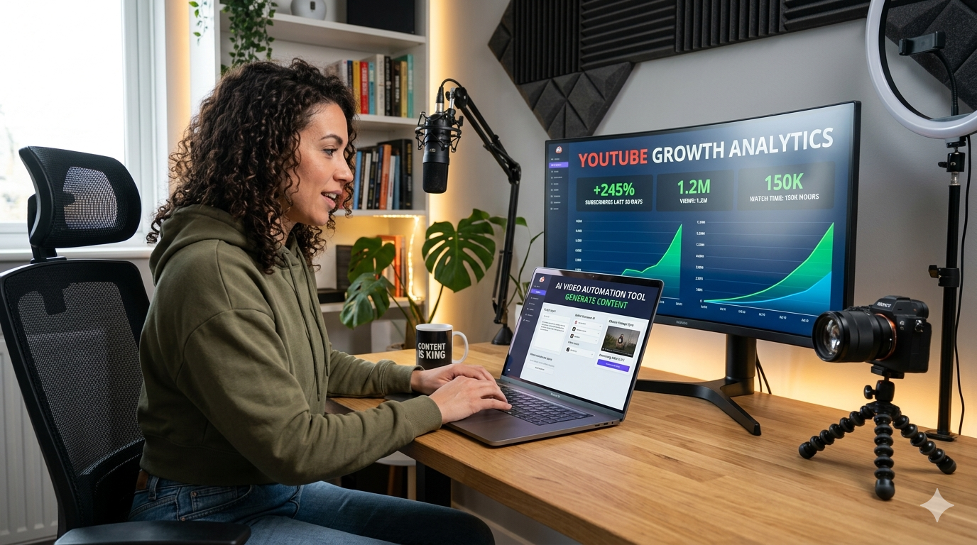 AI tools for YouTube automation to grow channel fast